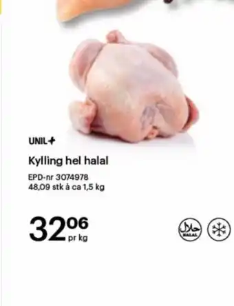 Storcash Kylling Hel Halal tilbud