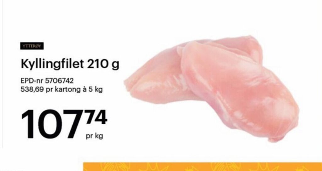 Storcash Kyllingfilet 210g tilbud