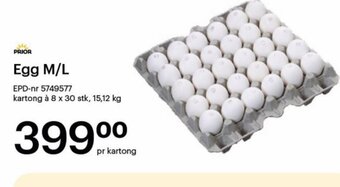 Storcash Egg M/L tilbud