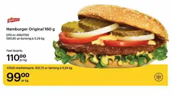 Storcash Hamburger Original 160g tilbud