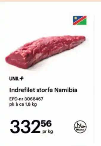 Indrefilet Storfe Namibia