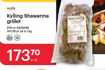 Storcash Kylling Shawarma Grillet tilbud