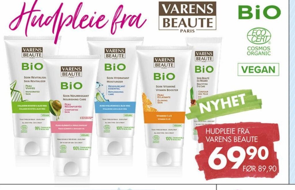 Sparkjøp Hudpleie Fra Varens Beaute tilbud