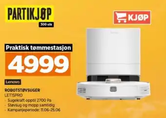 POWER Lenovo robotstøvsuger tilbud