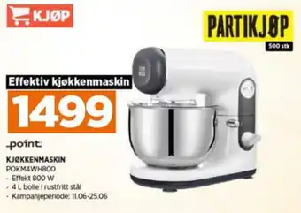 POWER Point kjøkkenmaskin tilbud