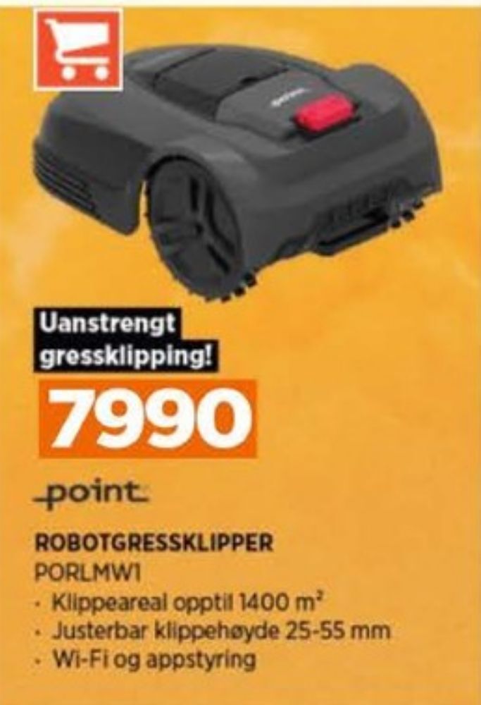POWER Point robotstøvsuger tilbud