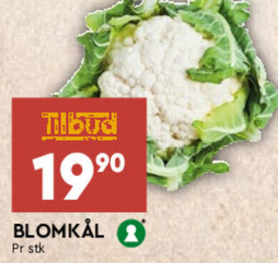 Coop Mega Blomkål tilbud