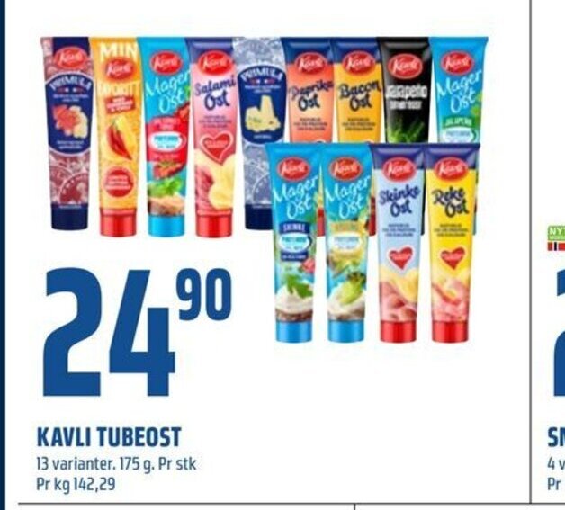 Coop Obs Kavli Tubeost tilbud