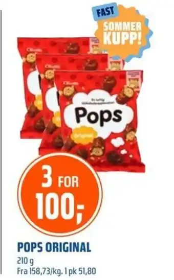 Coop Obs Pops Original tilbud