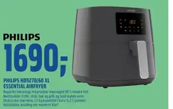 Coop Obs Philips HD9270/60 Xl Essential Airfyer tilbud