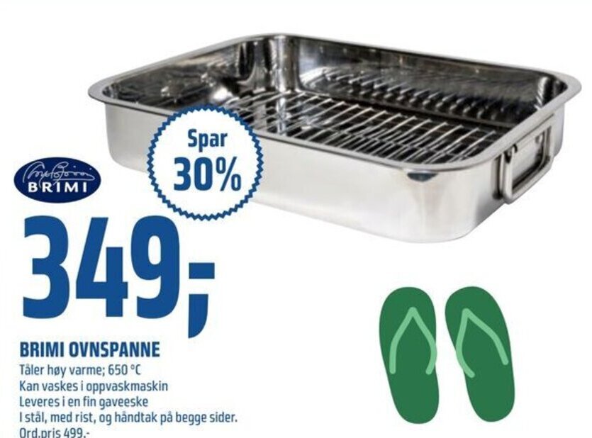 Coop Obs Brimi Ovnspane tilbud