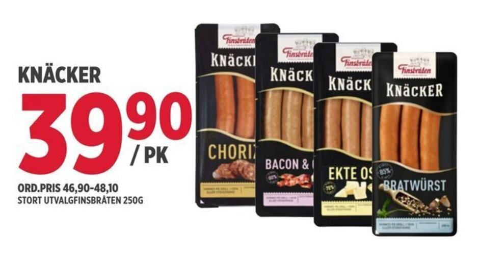 Jacobs Knåcker tilbud