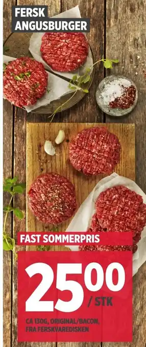 Jacobs Fersk Angus Burger tilbud