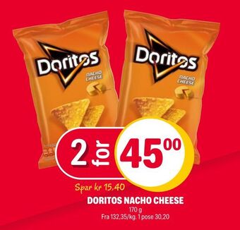 Coop Extra Doritos nacho cheese tilbud