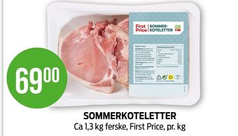 Kiwi First price koteletter tilbud