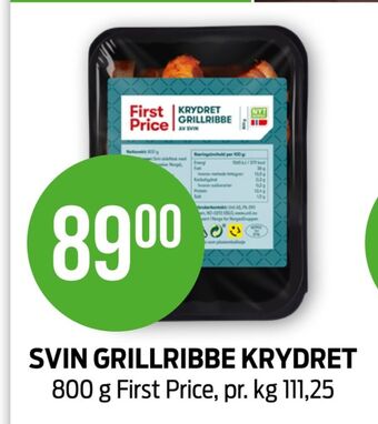Kiwi First price ribbe tilbud