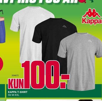 Europris Kappa T-Shirt tilbud
