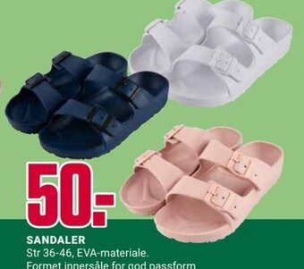Europris Sandaler tilbud