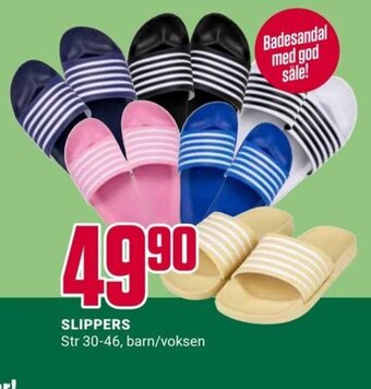Europris Slippers tilbud