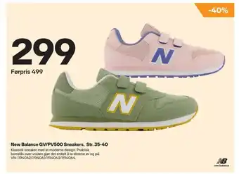 XXL Sport New Balance GV/PV500 Sneakers tilbud