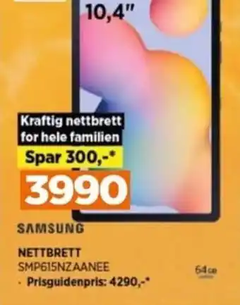 POWER SAMSUNG nettbrett tilbud