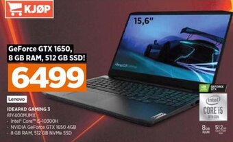 POWER LENOVO ideapad gaming 3 tilbud