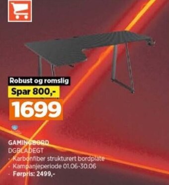 POWER Gamingbord tilbud