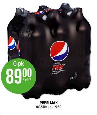 Kiwi Pepsi max tilbud