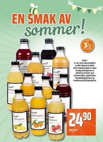 Coop Obs Smak juice tilbud