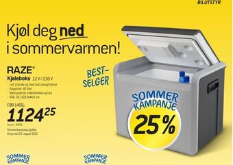 Thansen Kjøleboks tilbud