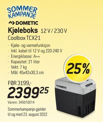 Thansen Kjøleboks tilbud