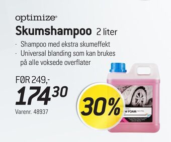 Thansen Skumshampoo tilbud