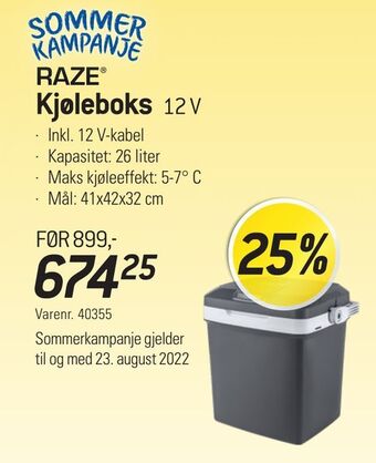 Thansen Kjøleboks tilbud