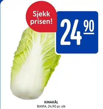 Rema 1000 Kinakål tilbud