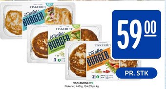 Rema 1000 Fiskeburger tilbud