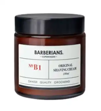 Coolshop Barberians copenhagen - shaving cream tilbud