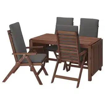 IKEA Bord + 4 regulerbare stoler, utend tilbud