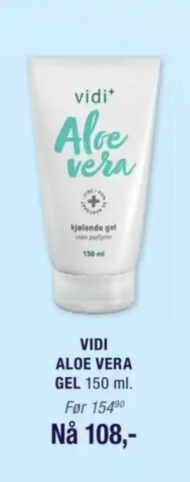 Ditt Apotek VIDI aloe vera gel tilbud