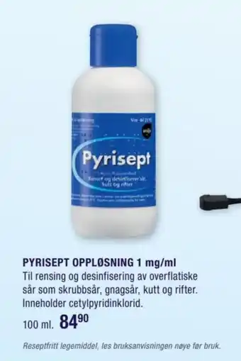 Ditt Apotek Pyrisept oppløsning 1mg/ml tilbud