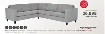 Møbelringen Mantovani modulsofa tilbud