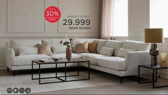 Møbelringen Stockholm modulsofa tilbud