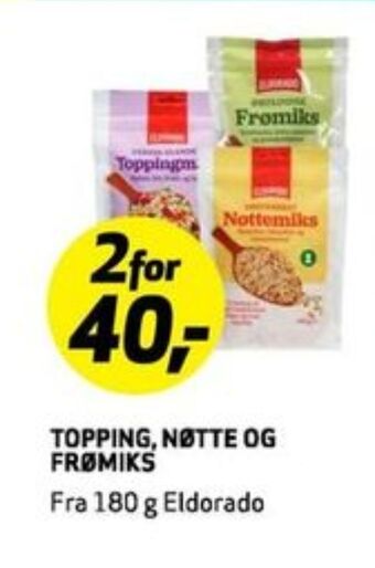 Bunnpris Eldorado nøttemix tilbud