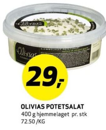 Bunnpris Olivias potetsalat tilbud