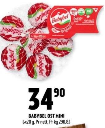 Coop Prix Babybel ost tilbud