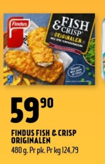 Coop Prix Findus fiskeretter tilbud