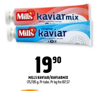 Coop Prix Mills kaviar tilbud