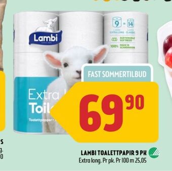 Coop Prix Extra long toalettpapir tilbud