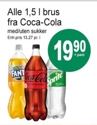 Joker Coca-cola zero brus tilbud