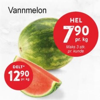 Joker Ukjent vannmelon tilbud