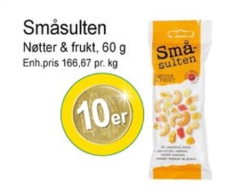 Joker Småsulten nøtter tilbud